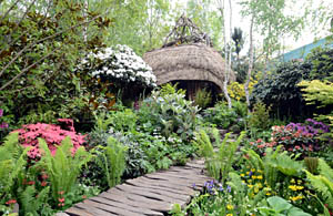 Furzey Garden exhibit