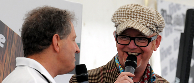 Jody Scheckter and Chris Evans