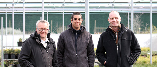 Robin Wallis, Craig Wade and Mark Straver