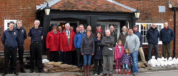 Welcoming Party at Coach And Horses, Sutton Scotney