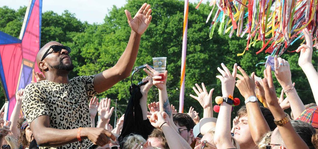 Artful Dodger performing at Southampton Common