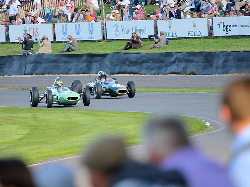 Close racing is guaranteed at Goodwood