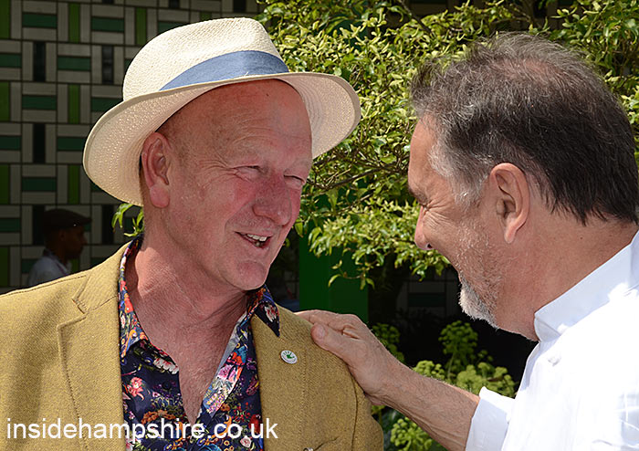 Andy McIndoe and Raymond Blanc