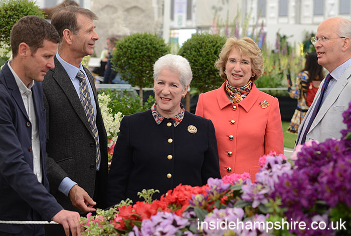 Thomas Clarke, David Millais, Charlotte de Rothschild, Kare de Rothschild Agius, Lionel de Rothschild