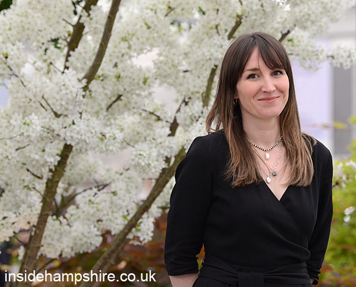 Lilly Gomm, designer of the Hillier garden