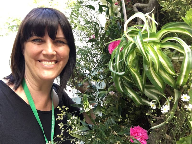 Pip Bensley in Jardin Blanc