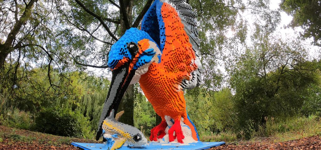Lego kingfisher